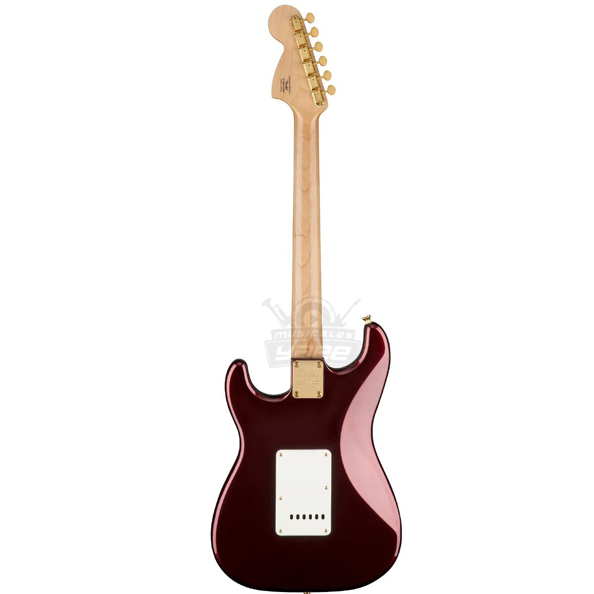GUITARRA ELECTRICA FENDER Squier 40TH ANNIVERSARY STRATOCASTER GOLD EDITION Ruby Red Metallic
